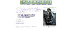 Desktop Screenshot of pollyroberts.com